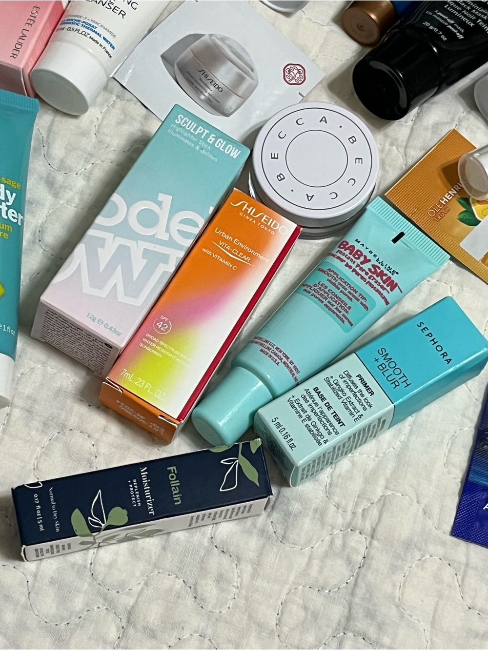 Assorted Skincare & Beauty 42 Piece Sample Lot - New. - Picture 2 of 6
